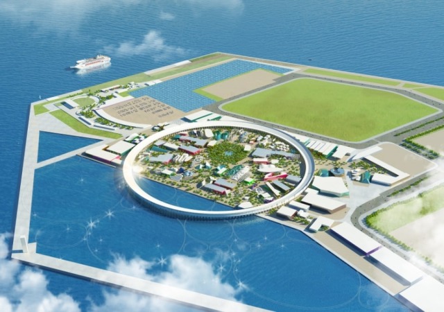大阪・関西万博まで約9カ月 急ピッチで建設進む 世界最大級外周2㎞の大屋根(リング)も
